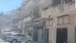 شهيدة و4 جرحى مدنيين في العدوان الجوي الذي نفذته مسيرة اسرائيلية على شقة في النبطية
