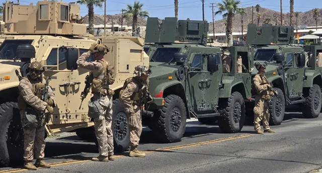 كاليفورنيا تطلب من المحكمة منع نشر قوات عسكرية في لوس أنجلوس