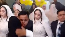 زفاف مصاب بمتلازمة داون يثير جدلاً في مصر.. والعروس تبكي