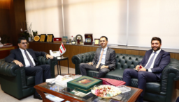 مرقص يحصل على هبة تركية لتلفزيون لبنان ويستقبل وفودا
