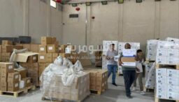 انطلاق أولى قوافل المساعدات العراقية إلى إيران