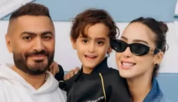 نجل تامر حسني يدخل العناية المركزة بعد تدهور حالته