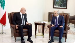 الرئيس عون يلتقي رئيس الحكومة نواف سلام في قصر بعبدا