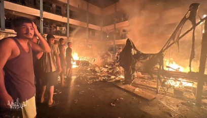 العدو يرتكب مجزرتين في البريج وخان يونس تستهدفان نازحين