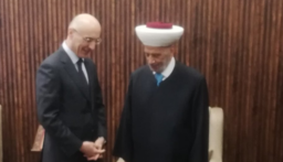 المفتي دريان ووزير الداخلية عرضا الاوضاع بعد صلاة الجمعة