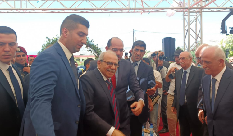 سلام وصل الى شتوره لوضع حجر الاساس لمجمع البقاع الاسلامي