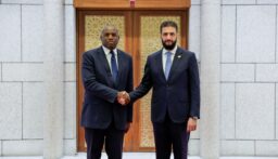 الرئيس السوري يستقبل وزير الخارجية البريطاني في دمشق