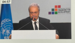 متري في المؤتمر الدولي حول تمويل التنمية المنعقد في اشبيلية: لا يمكن للبنان ازالة الاضرار الناجمة من الحرب الاسرائيلية من دون دعم الدول الشقيقة والصديقة والمنظمات الدولية