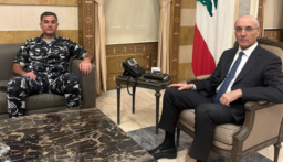الحجار بحث مع عبد الله في دور قوى الأمن الحيوي في حفظ الأمن