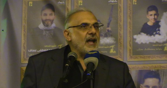المقداد: البعض في لبنان شغله الشاغل سلاح المقاومة ويتغاضى عن انتهاكات العدو