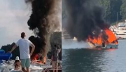 الولايات المتحدة.. إصابات بانفجار قارب في بحيرة جورجيا