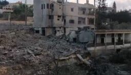 انفجار صاروخ من مخلفات العدوان في حاروف