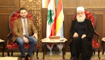 شيخ العقل عرض الاوضاع الراهنة مع رئيس الحزب التقدمي الاشتراكي وزار السيد فضل الله معزياً
