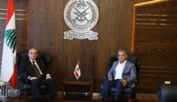 منسى التقى في اليرزة اللواء عباس ابراهيم