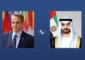 الرئيس الإماراتي يتشاور ورئيس وزراء اليونان في التطورات الإقليمية