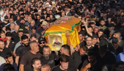 “حزب الله” يُشيّع الشهيد شعيب في بلدة الشرقية