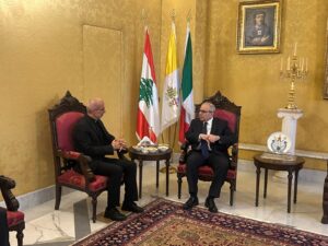 سلام التقى أمين سرّ الفاتيكان ورئيس المعهد الماروني المريمي في دير مار أنطونيوس الكبير | AlMada 6 4b905805 adde 4789 ad0b bfe28a952985