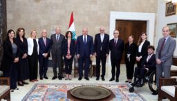 الرئيس عون استقبل وفداً قضائياً فرنسياً رفيع المستوى وتشديد على اهمية تعزيز التعاون والدعم في الشأن القضائي الرئيس عون استقبل وفداً قضائياً فرنسياً رفيع المستوى وتشديد على اهمية تعزيز التعاون والدعم في الشأن القضائي