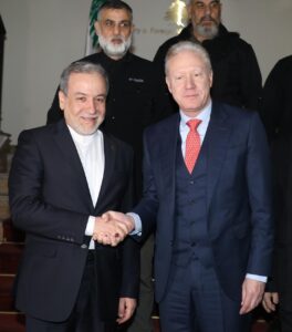 رجّي خلال لقائه وزير خارجية ايران الدفاع عن لبنان مسؤولية الدولة وهل تقبل ايران بتنظيم مسلّح غير شرعي على أراضيها؟