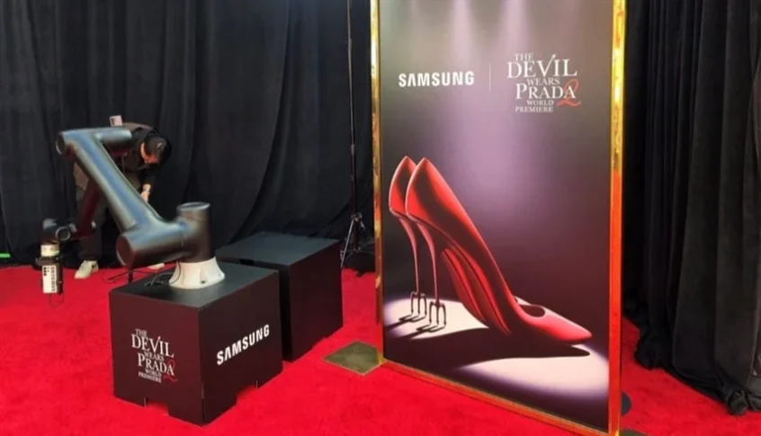 “سامسونغ” تستعين بفيلم “The Devil Wears Prada 2” للترويج لهاتفها الجديد