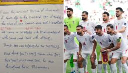 “نغادر بكرامة”.. تفاصيل الرسالة المؤثرة التي تركها منتخب إيران في لوس أنجلوس