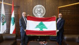 منسى التقى رئيس هيئة القضايا في وزارة العدل وشبيب وحنين