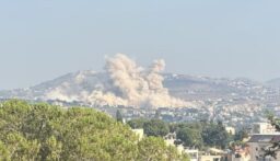 جيش العدو الإسرائيلي نفذ تفجيرا كبيرا في كفرتبنيت تردد دويه في مختلف مناطق الجنوب
