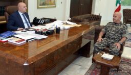 الرئيس عون عرض عمل أمن الدولة مع اللواء لاوندس