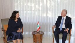 رجي يستقبل سفيري ألمانيا والسويد الجديدين ويودّع الممثلة المقيمة لبرنامج الأمم المتحدة الإنمائي