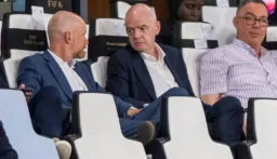 بعد تجديد الدعم… إنفانتينو وغرافستروم يتابعان مباراة بكأس أمم أفريقيا للسيدات