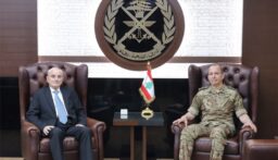 استقبالات العماد قائد الجيش