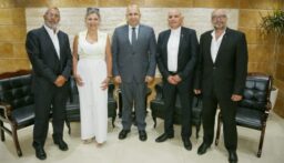 خريش بحث مع وفد من جمعية Swiss Lebanon في التعاون مع الدفاع المدني