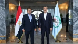 فيدان يجري مباحثات مع رئيس جهاز المخابرات العامة المصرية