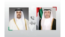 بن زايد وبن عبدالرحمن بحثا في التطورات الإقليمية والجهود المبذولة لتعزيز الأمن والاستقرار في المنطقة