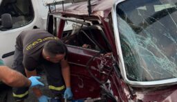 ثلاثة جرحى إثر حادث سير على طريق البريج – عنايا في قضاء جبيل