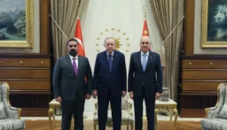 أردوغان يلتقي رئيس مجلس النواب العراقي في أنقرة
