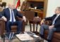 الرئيس عون عرض مع الصدي لوضع الكهرباء واطلع  من الحاج على انطلاق مشروع الألياف الضوئية