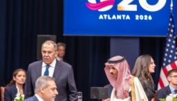 الأمن الإقليمي يتصدر لقاء لافروف وبن فرحان في أتلانتا