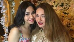 ليلى علوي تحتفل بعيد ميلاد شيرين عبد الوهاب