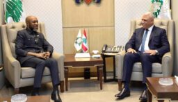 اللواء شقير إستقبل سفير جمهورية غانا الجديد