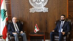 استقبالات وزير الدفاع الوطني