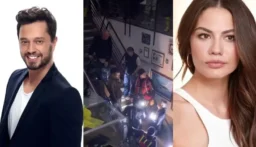 إنقاذ الفنانين التركيين مراد بوز وديميت أوزدمير بعد احتجازهما بسبب الفيضانات في إسطنبول