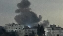 تفجير ضخم في بلدة حداثا جنوبي لبنان