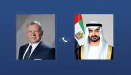 رئيس الإمارات وملك الأردن يبحثان خلال اتصال هاتفي التطورات الإقليمية