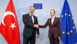 فيدان يلتقي كايا كالاس في بروكسل